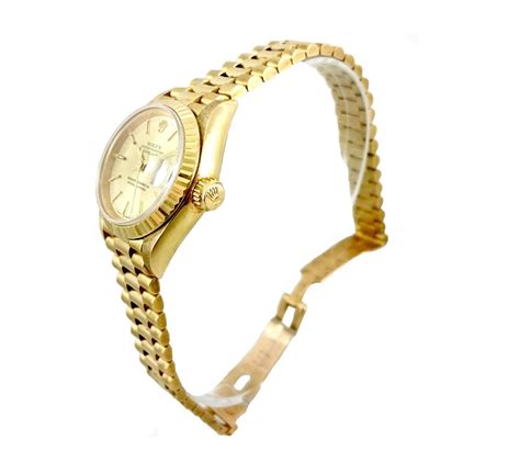 orologio rolex donna vintage cinturino dorato|Rolex 1968 Vintage Ladies Date Datejust Watch .